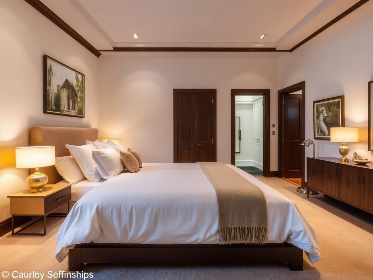 Cozy bedroom